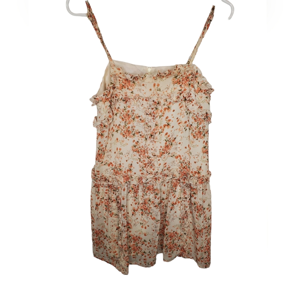 NWT Nasty Gal Flowy Dress Floral Print Sz 2 - Picture 1 of 5